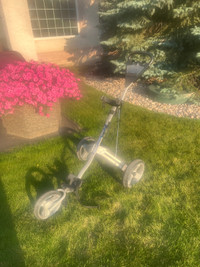 REDUCED: BAGBOY Cruiser 3-Wheel Golf Push/Pull Cart. New Cond.