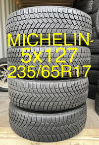 235/65R17 5x127 Michelin Winter (4 Tires) 