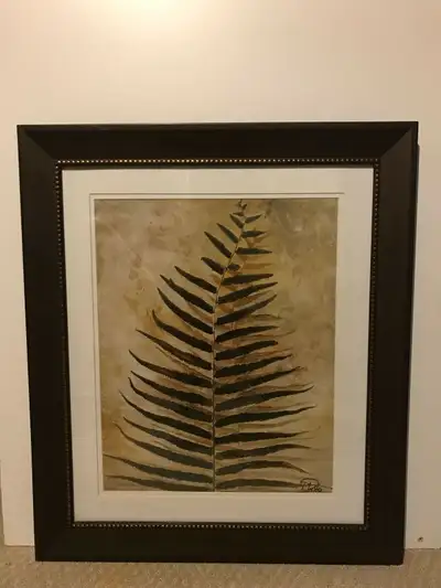 Great neutral print. Slight water mark at bottom of frame but not noticeable from far - see last pho...