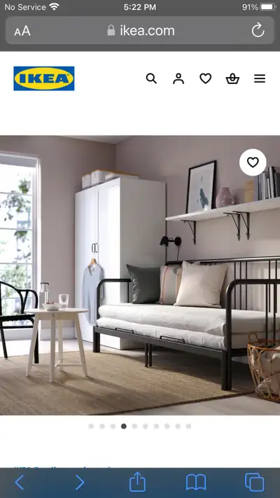 Excellent Ikea daybed or guest bed 
