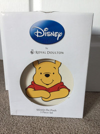 New. Royal Doulton  Winnie the Pooh dish set