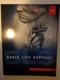 Mint Condition-BLS provider manual textbook. Learn how to do CPR