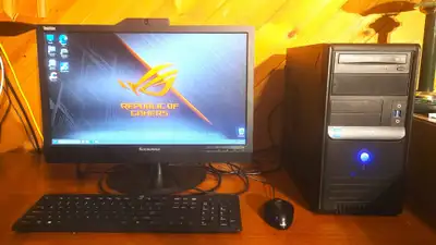 PC for 3D PRINTING, GAMING, with WIN 11 PRO, I5-3.2 GHZ CPU, View more
