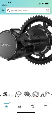 Bafang BBS02 E-bike 500w motor kit
