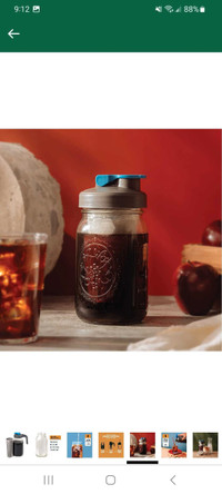 Mason Jar Iced Coffee and Tea maker