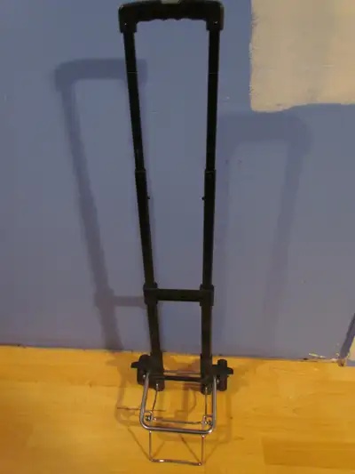 Folding Hand Truck Luggage Cart Heavy Duty Travel Trolley 40kg/88lbs Load Capacity Lightweight for L...