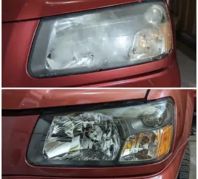 Professional Headlight Cleaning, View more