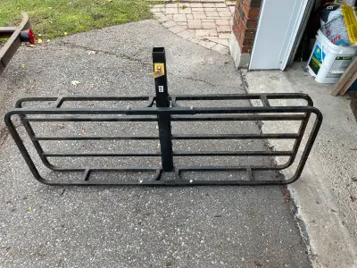 Receiver hitch rack in good condition. Fits 2” receiver. $65 905-995-4703