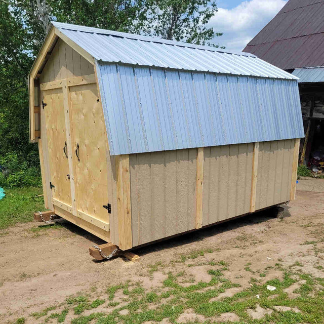 Barnstyle shed portable 8x12  in Outdoor Tools & Storage in North Bay - Image 4