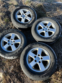 16” Dodge Caravan wheels and tires 