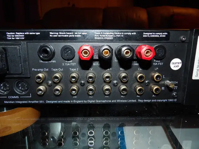 Meridian 551 integrated amplifier, CONSIDERING TRADES in Stereo Systems & Home Theatre in Gatineau - Image 6