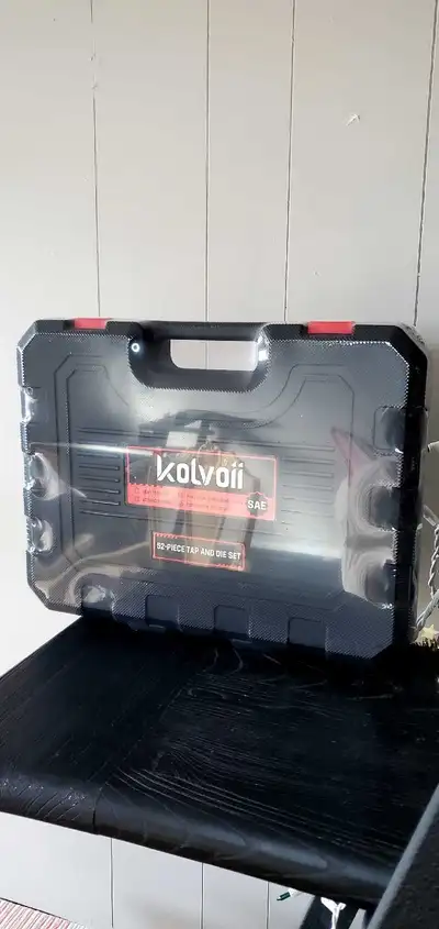 Kolvoii 52-Piece SAE Tap and Die Set – Threading Tools, View more