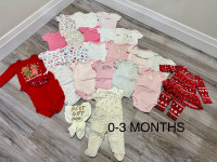 3 Month Baby Girl Mixed Lot 