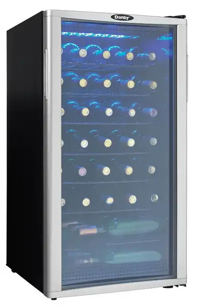 Brand new  Danby 35-Bottle Wine Cooler, View more