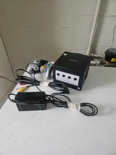 GameCube console w/ One controller, View more