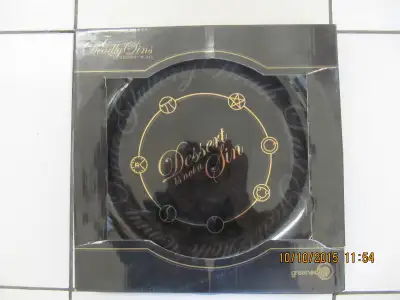 Classic "Dessert Is Not A Sin" 11" GoldLeafPainted Serving Plate, View more