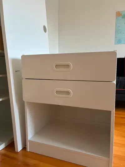 Bureau Smastad blanc pour lit superposé (ou seul), View more