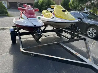 Ready for the water and ready to ride! Both Jet Skis are in great running condition and can be teste...