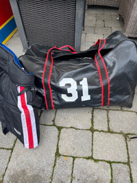 Willowdale hockey bag and pants 