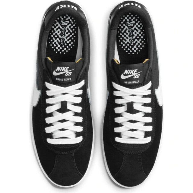 Nike SB Bruin React Black White Size 12 in Men's Shoes in City of Toronto - Image 2