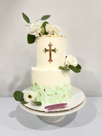 Baptism Cake, holy communion cake GTA HAlton 