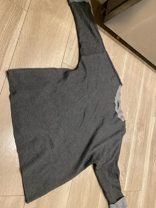 Men’s Grey Knit Sweater in Men's in Calgary - Image 2