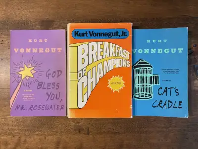 Kurt Vonnegut Novels - Breakfast of Champions & More!, View more