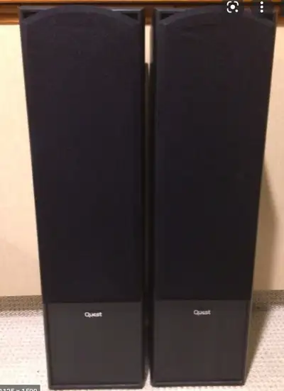 Quest speaker model Q-660 2 way 3 drivers floor stand speaker, View more