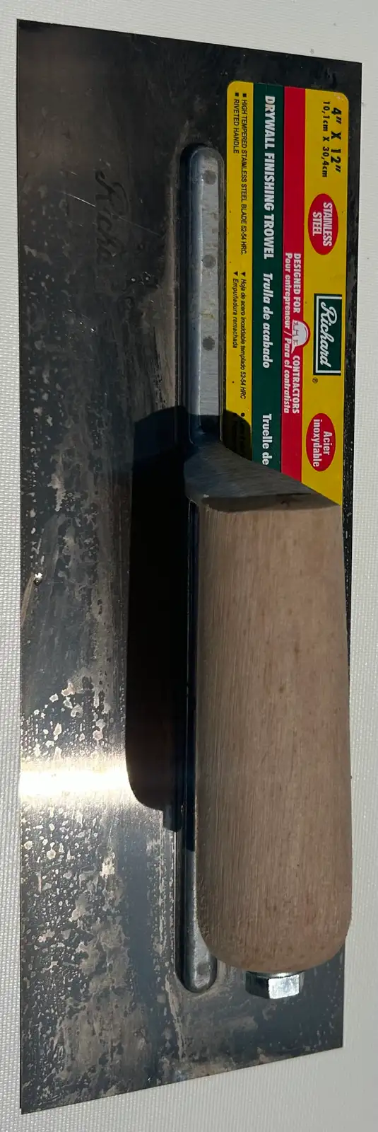 Richard 11" Drywall Finishing Trowel – Ergo-Grip – Never Used in Hand Tools in London - Image 3