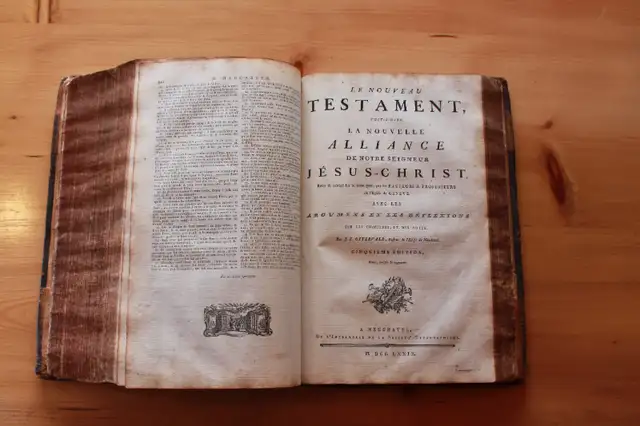 Old Bible J. F. Ostervald in Other in Belleville - Image 8