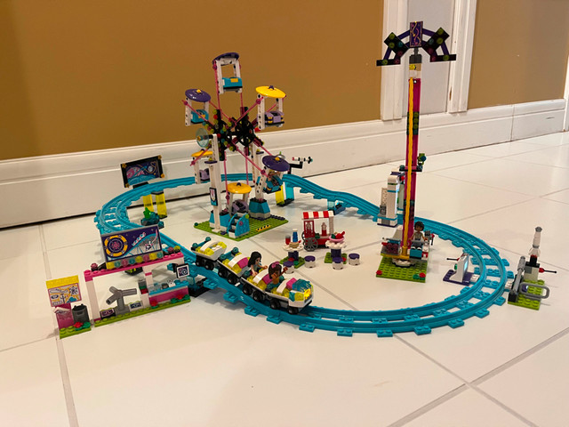 Lego Friends Amusement Park Roller Coaster 41130 Toys Games