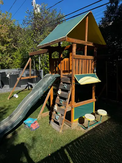 SWING SET SLIDE SANDBOX, View more
