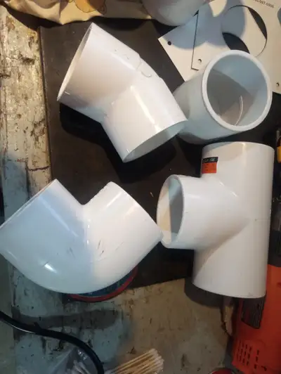 2 1/2" inch PVC system 636 fittings, View more