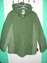 winter  jacket, size XL , green