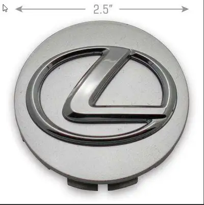 Lexus Rims/ Wheel Center Caps.Set of 4 Silver. Chrome Logo 62mm Lexus Wheel Center Rim Hub Caps. 4pc...