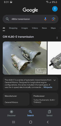 4L80e Transmission Sierra Silverado 