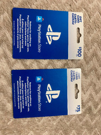 $175 PlayStation Gift Cards