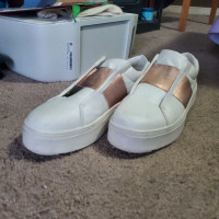 Women's Size 10 Soft-Insole Sneakers (Lust For Life) - Used