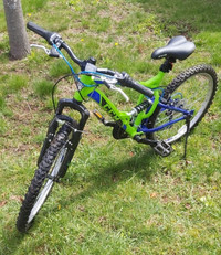 CCM Static Dual Suspension Youth bike, 24 in