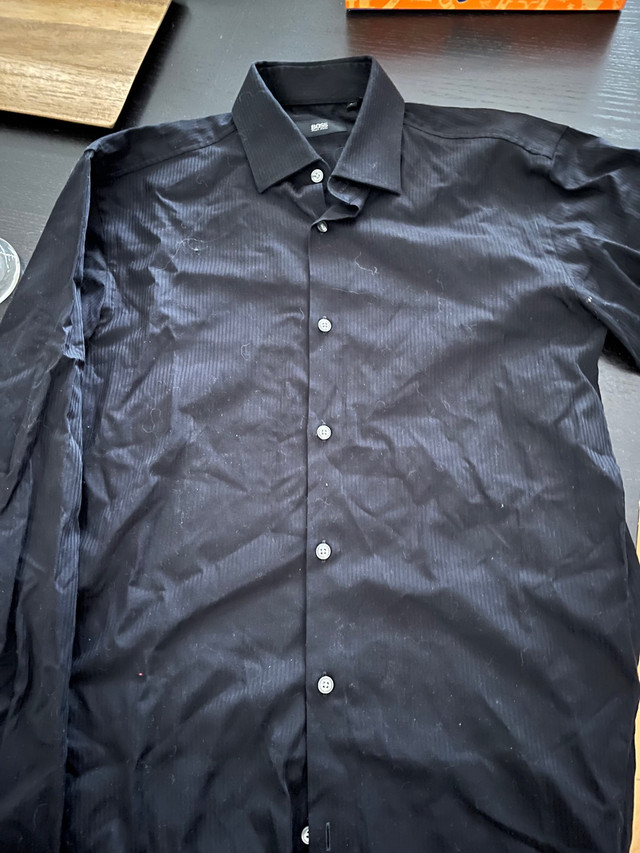 Men’s size 14.5 designer dress shirt  in Men's in Markham / York Region - Image 3