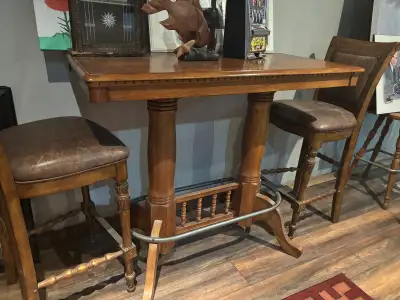 Table and two Side Chairs, View more