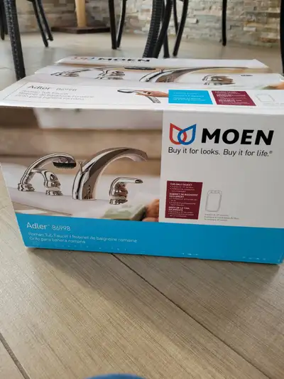 Robinet bain Romain NEUF / Moen, View more
