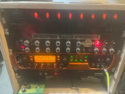 Mesa Rectifier Recording preamp and Eleven Rack, View more