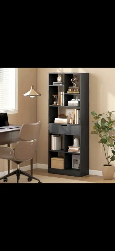 Tall Bookshelf , Freestanding Bookcase, View more