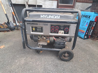 Hyundai HD 7250 generator with electric start