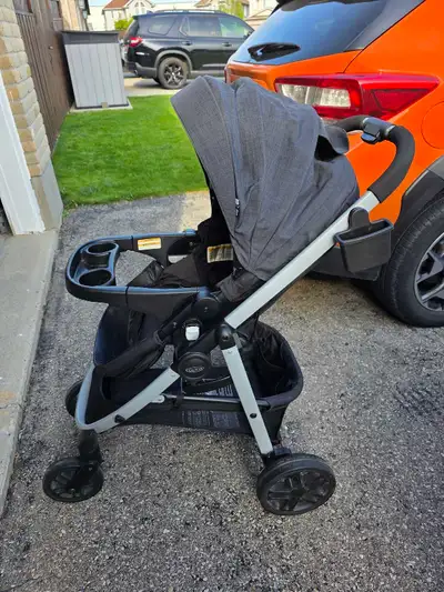 Graco Pramette Travel System (Stroller + Car Seat w/ Base), View more