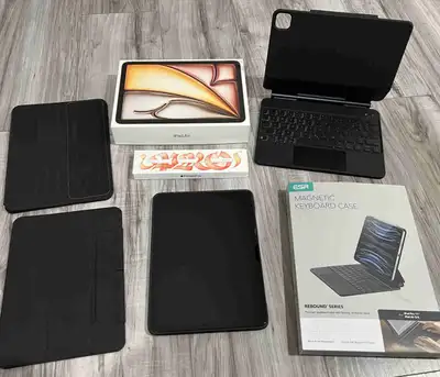 iPad Air 11 Inch (M2) 256GB Starlight Set, View more