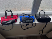 3 Colourful Handbags