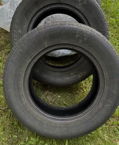 4 Uniroyal Winter Tires. 215 70R16 , 4-5/32 tread remaining. Pickup in Timberlea or Bedford