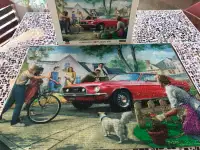 PUZZLE/ CASSE-TÊTE 1000 * FORD MUSTANG *  COMPLET